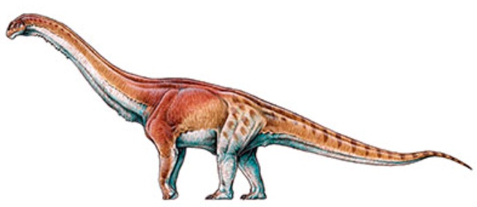 огромный динозавр