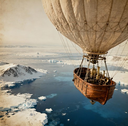 на шаре над полюсом на шаре над полюсом