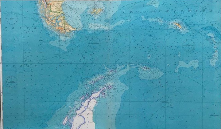 пролив дрейка на карте