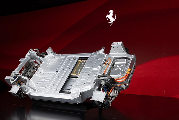 новый электроферрари