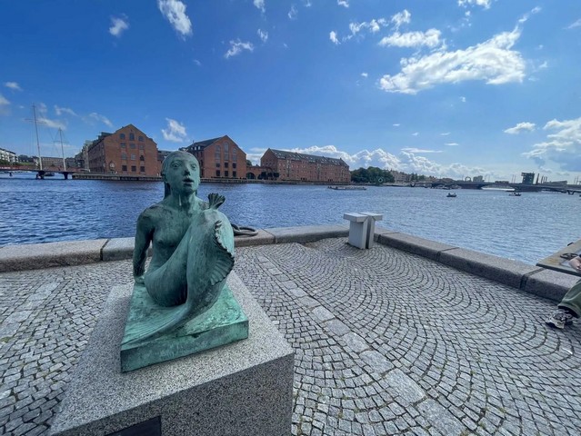 маленькая русалка копенгагена