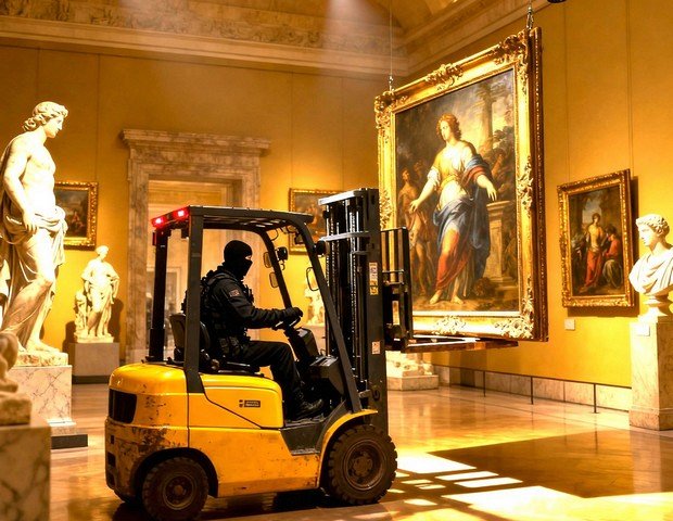 кража в Лувре кража в Лувре