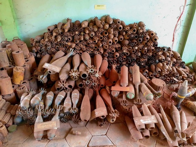 куча мин в музее куча мин в музее