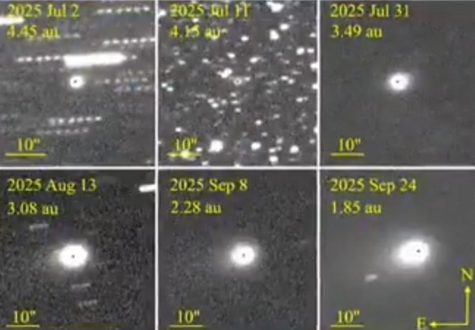 наблюдение за 3i ATLAS