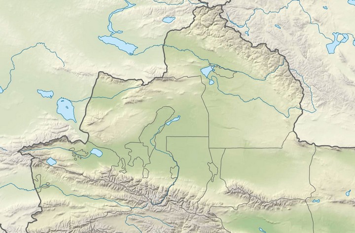 джунгар на карте