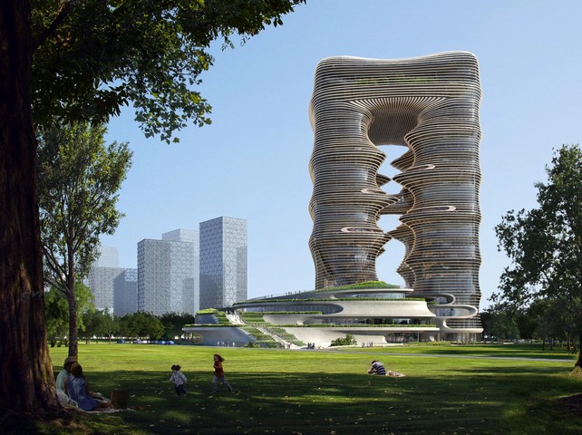 центр от Захи Хадид центр от Захи Хадид