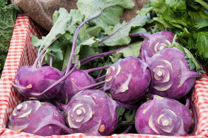 красная кольраби