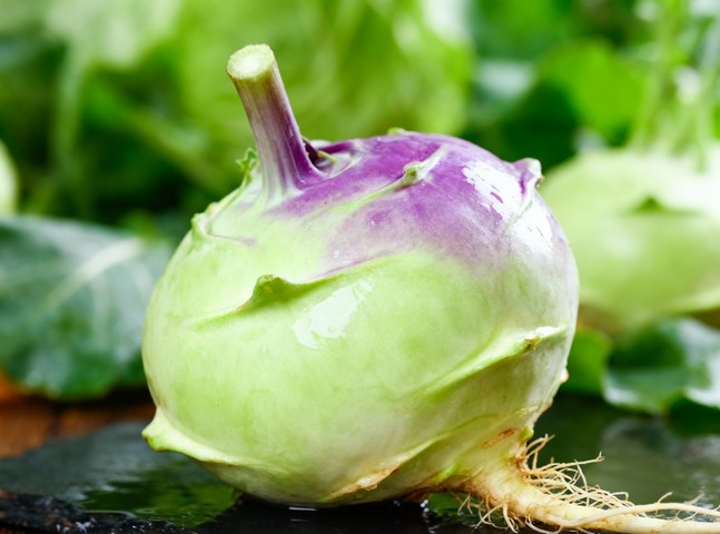 необычный овощ кольраби