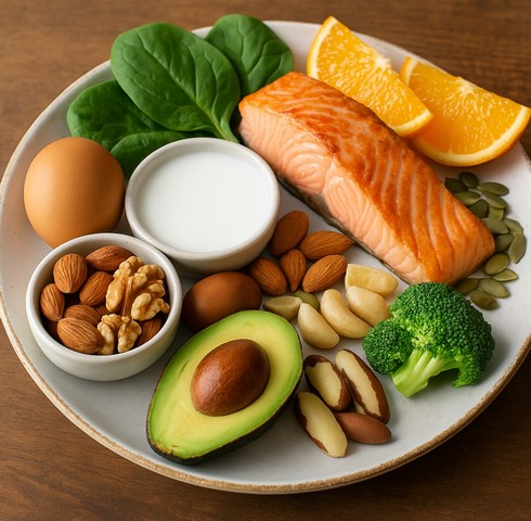 картинка с полезными продуктами