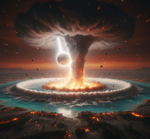 визуализация момента столкновения визуализация момента столкновения