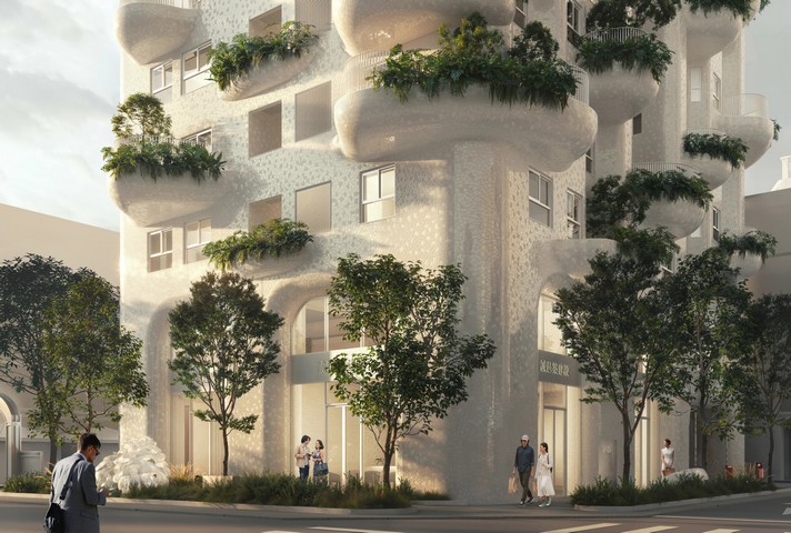 балконы комплекса The Island