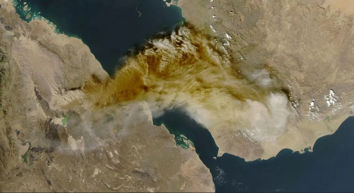 извержение вулкана