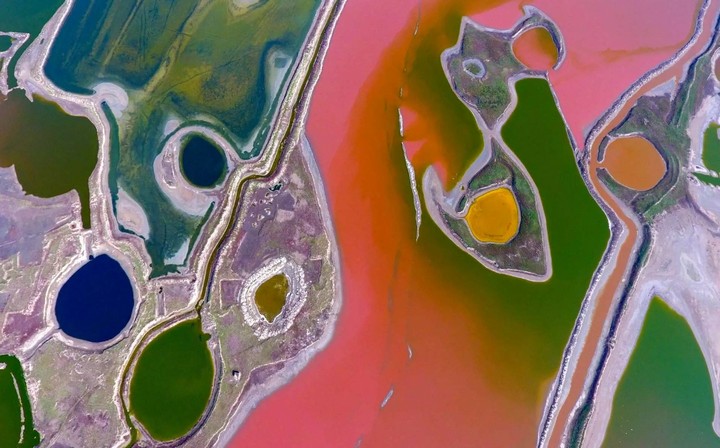 соленое озеро китая