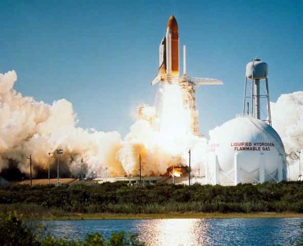 взлет челленджера