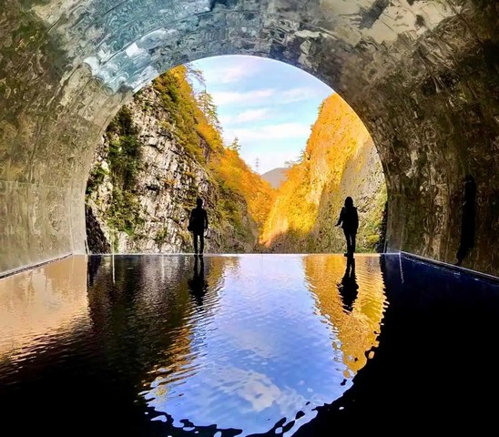 ущелье киецу в Японии