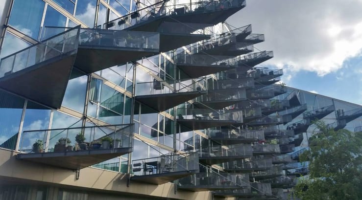 необычный дом в копенгагене