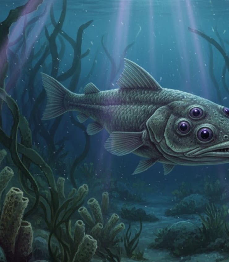 глаза и ноздри, иллюстрация