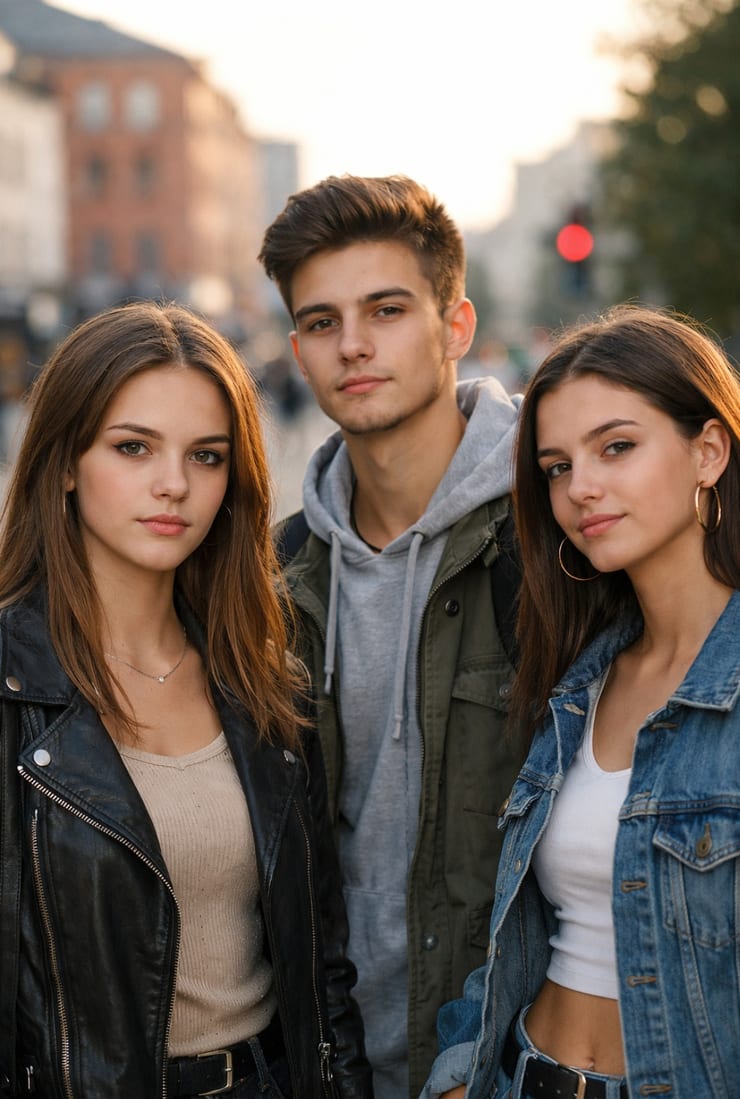 современные подростки