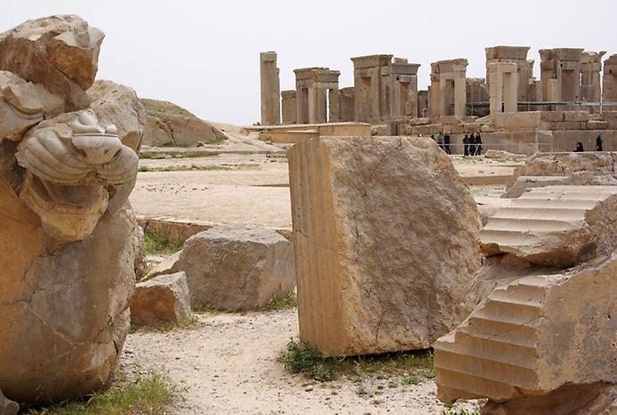 Александр Македонский в Персеполе
