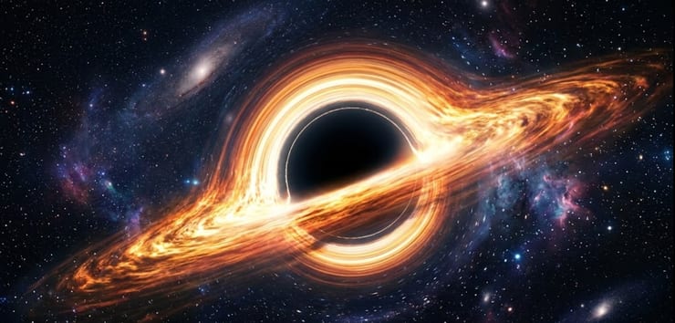 штрих-код черной дыры