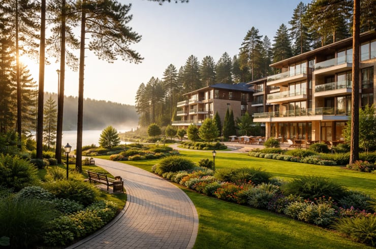 корпус санатория