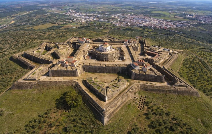 звездообразная крепость в Португалии