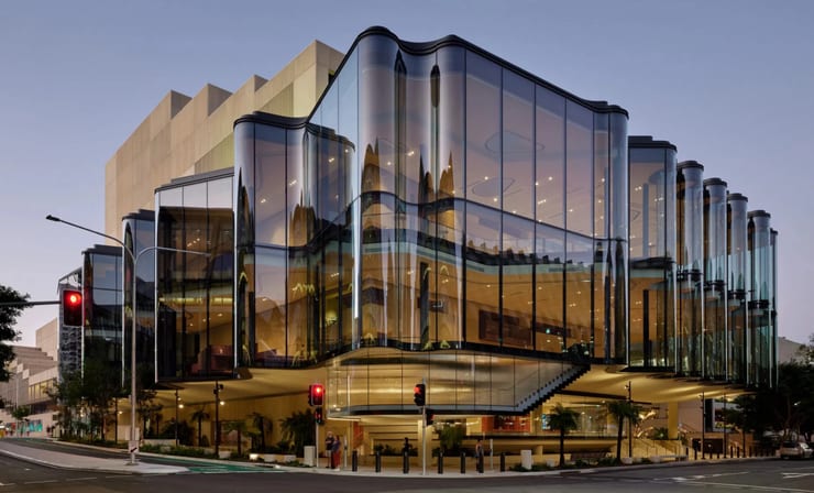 глассхаус в Брисбене