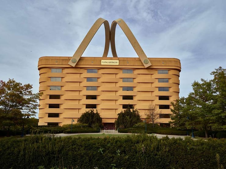 знаменитое здание-корзина