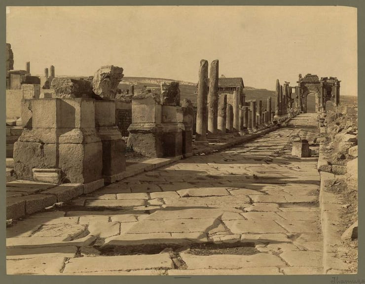 историческое фото тимгада