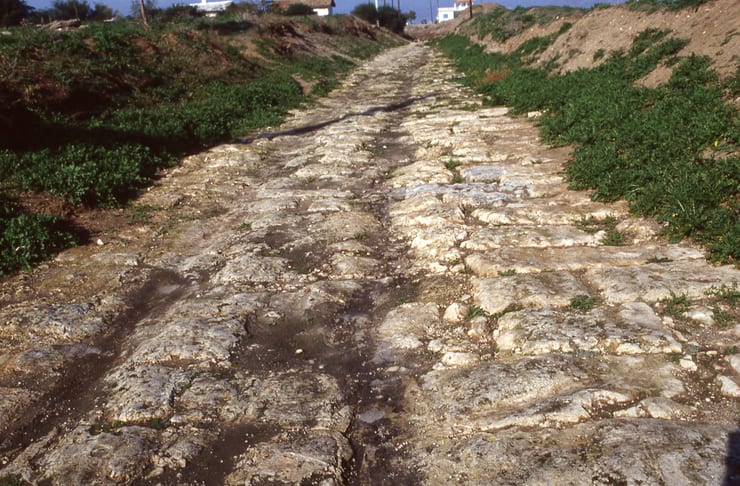древняя каменная дорога - диолк