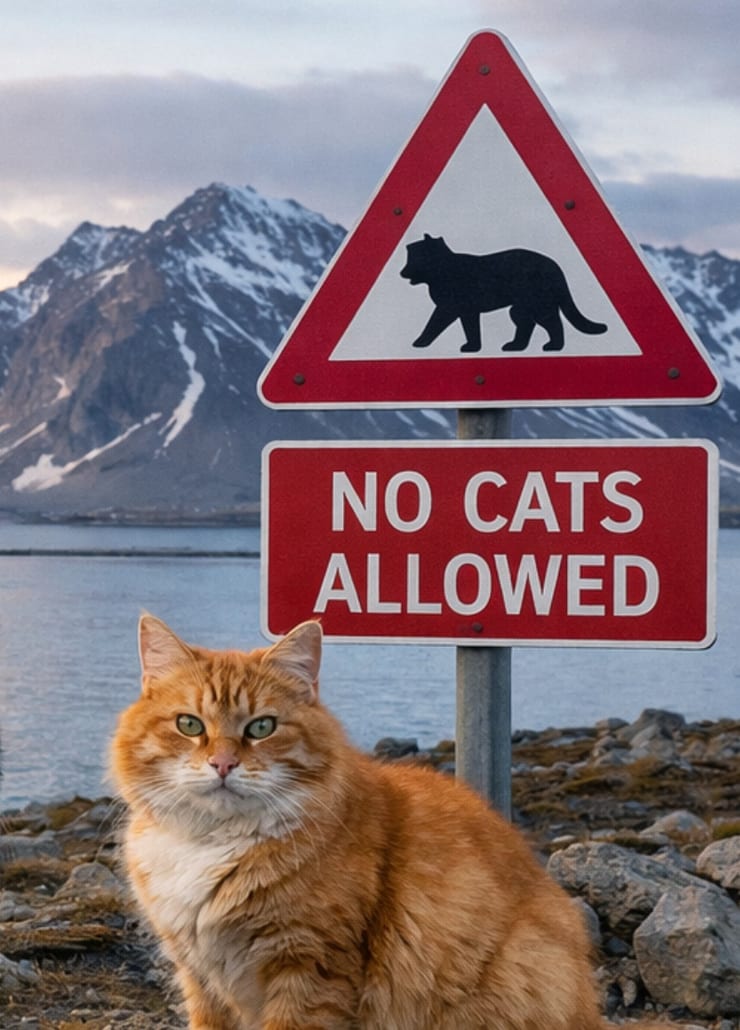 кошки запрещены