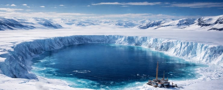 визуализация озера Восток