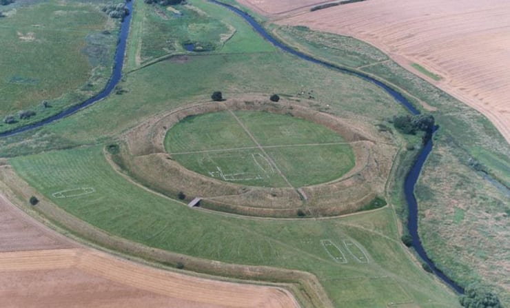 кольцевые крепости викингов