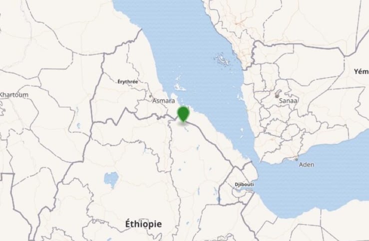 пруд на карте