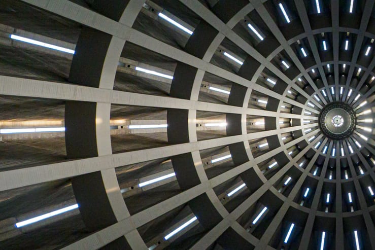 конус церкви изнутри