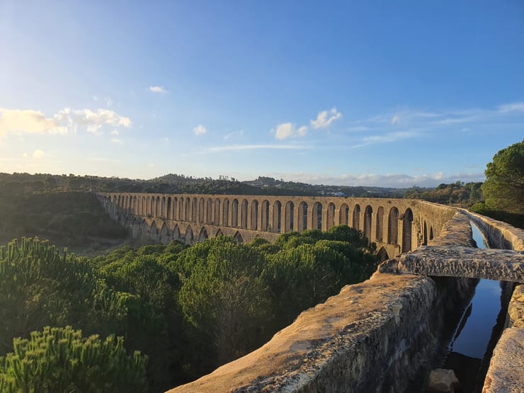вид на акведук