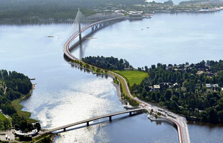 вид сверху на круунвуори