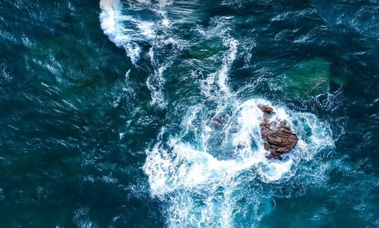 подводные потоки воды