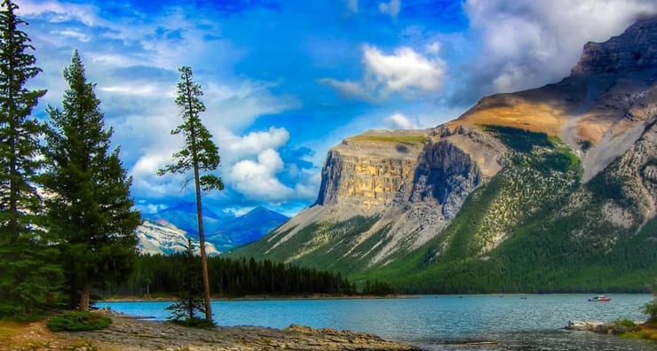 пейзаж парка Банф