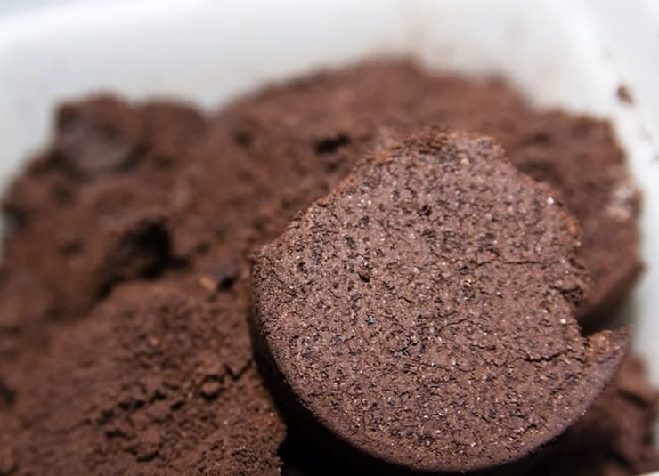 остатки кофейной гущи