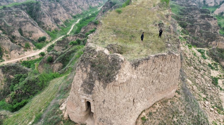 вид на китайскую крепость сверху