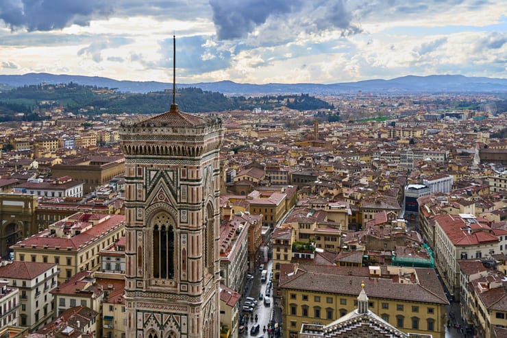 знаменитая колокольня флоренции