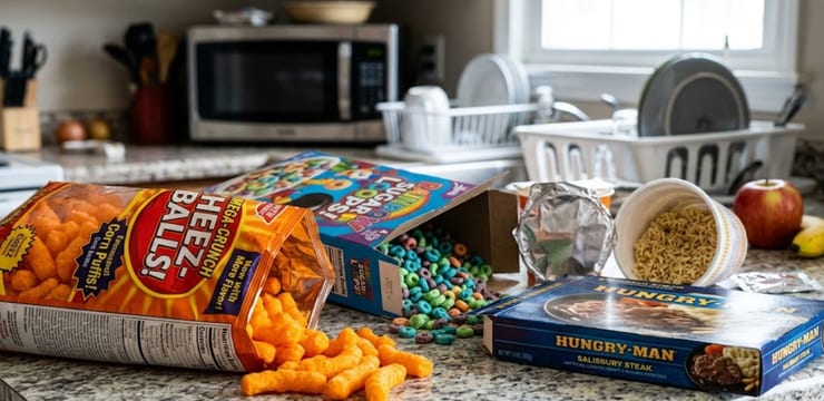 как вредная еда влияет на мозг