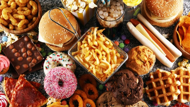 пончики и прочая вредная еда