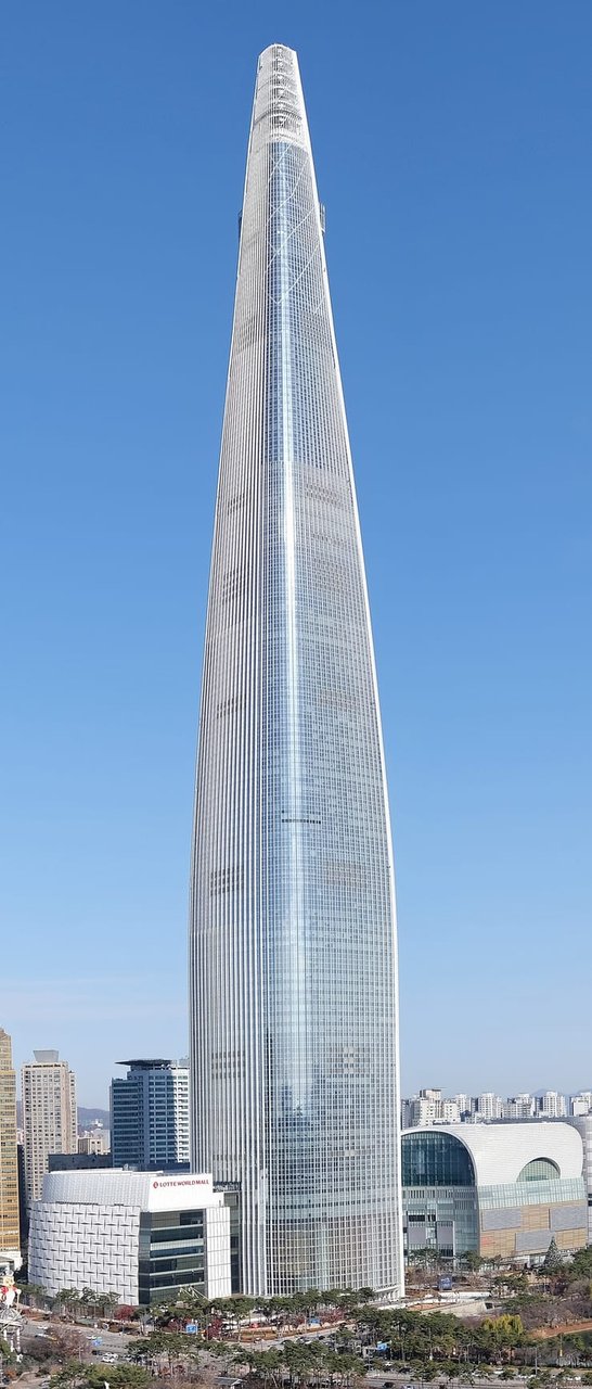lotte tower в сеуле