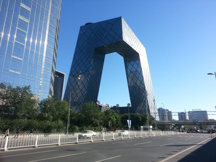 штаб-квартира cctv в пекине
