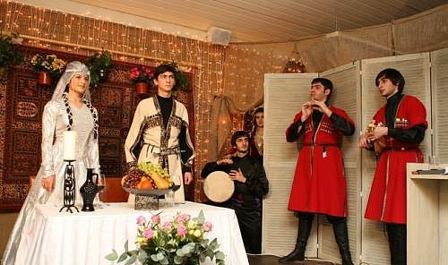 кавказская свадьба