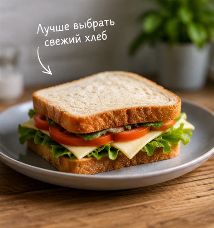 свежий хлеб
