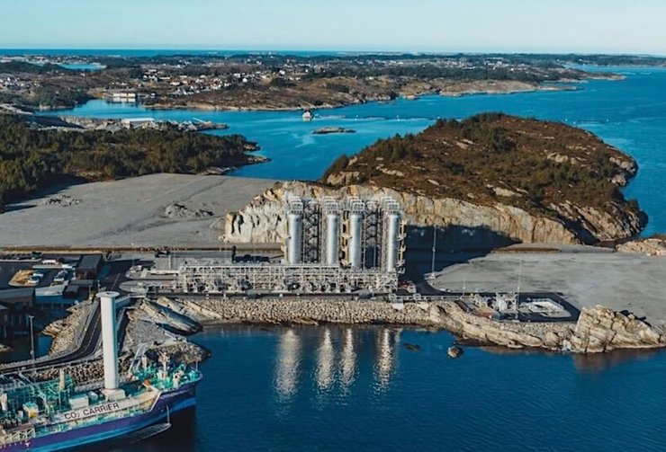 установка улавливания углекислого газа