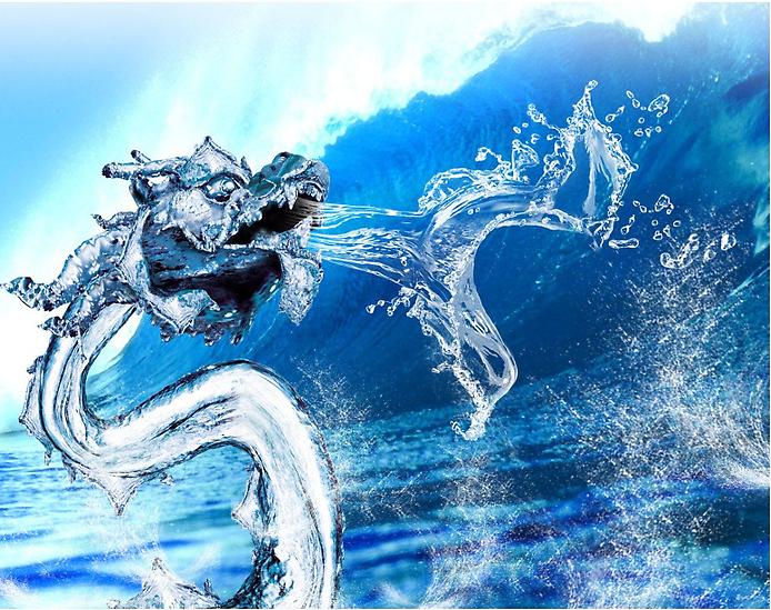 дракон и вода